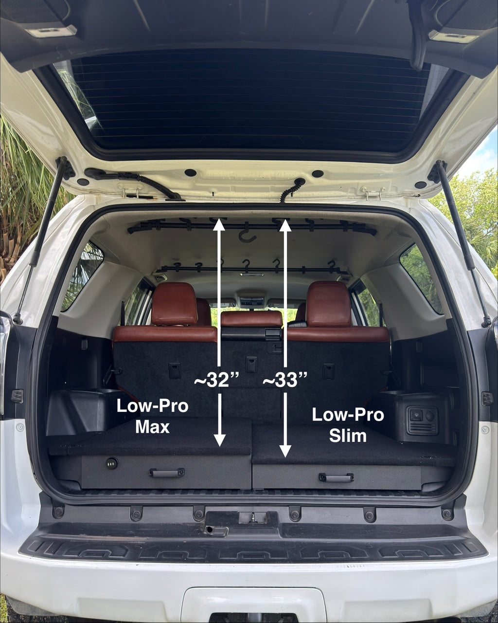 4" Low-Profile Slim Drawer System